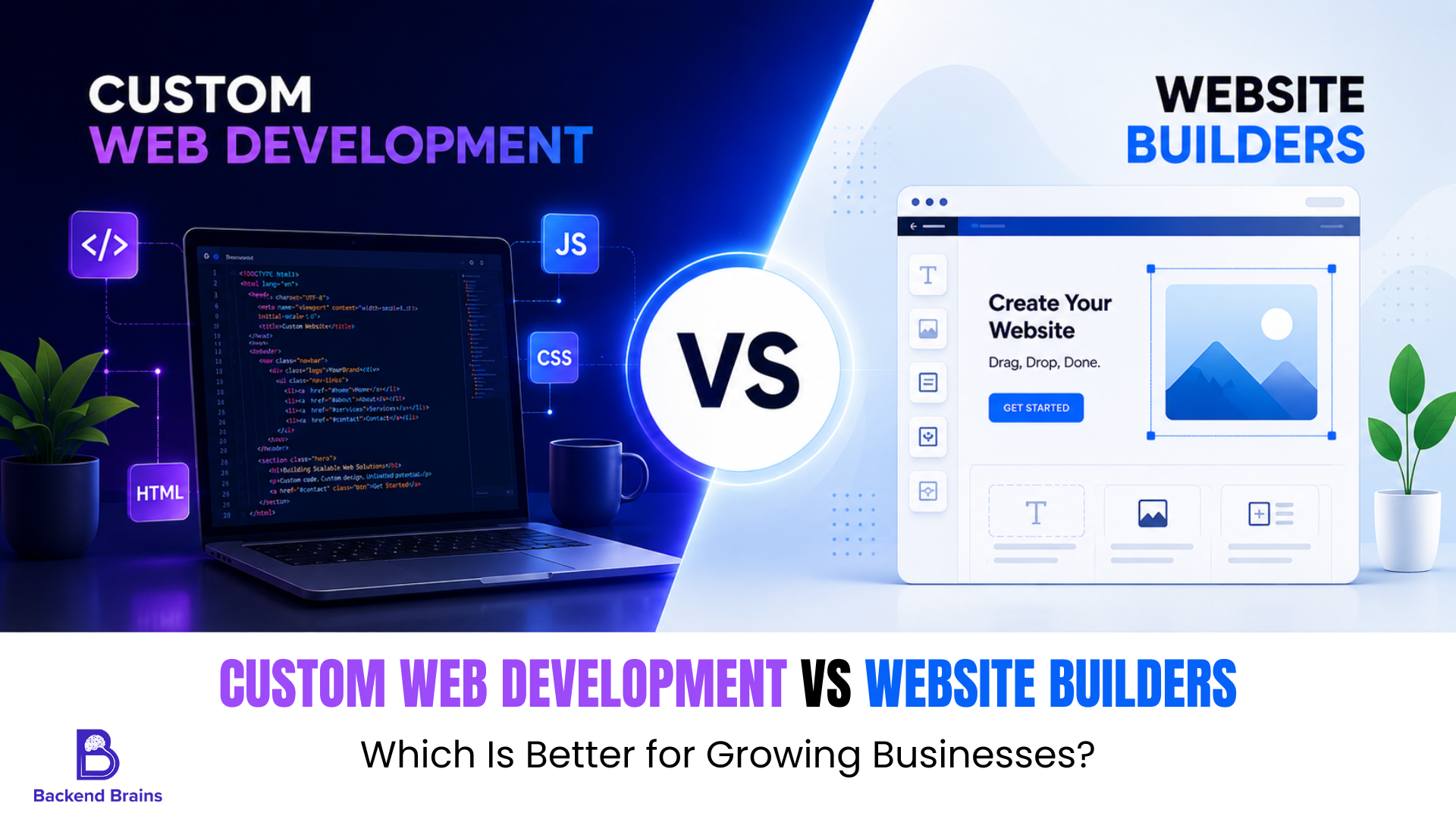 Custom Web Development vs Website Builders: Which Is Better for Growing Businesses?
